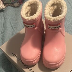 Toddler Girls Pink Hunter Boots Gracey